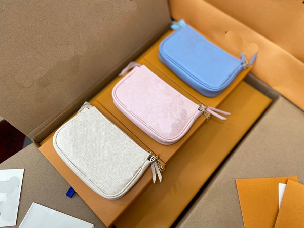 

luxury designer coin purse woman bag handbag original box genuine leather women messenger cross body chain, Red;black