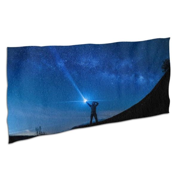 

towel galaxy printed quick drying microfiber bath beach gym fashion pad surfing yoga camping accessories