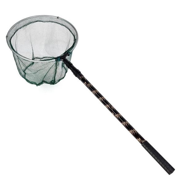 

fishing accessories 180cm retractable telescoping aluminum alloy foldable brail landing net pole tackle