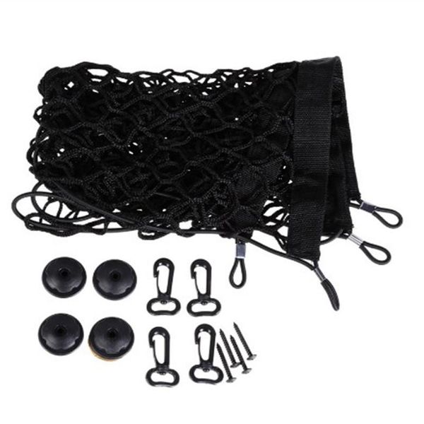 

car organizer trunk rear cargo storage elastic mesh net bag luggage auto interior