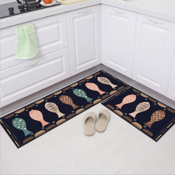 

cooking small fish kitchen rug rugs floor mat carpet for living room doormat 001 carpets