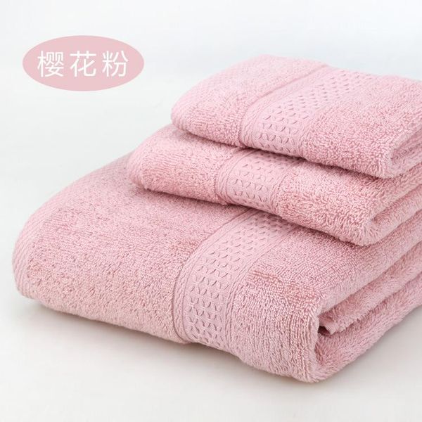

towel el home cotton plain gift bath 3-piece set
