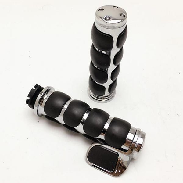 

handlebars replacement universal 114f motorcycle bike aluminum hand grips for 1'' handlebar end
