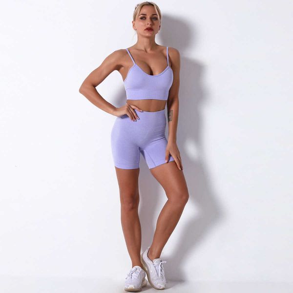 

2021 products sling sport's bra fitns yoga suit, Gray