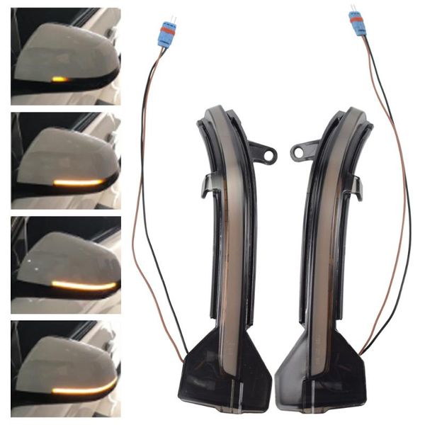 

2pcs led car dynamic turn signal blinker flashing light for 5 6 7 series f10 f11 f07 f06 f12 f13 f01 f02 emergency lights