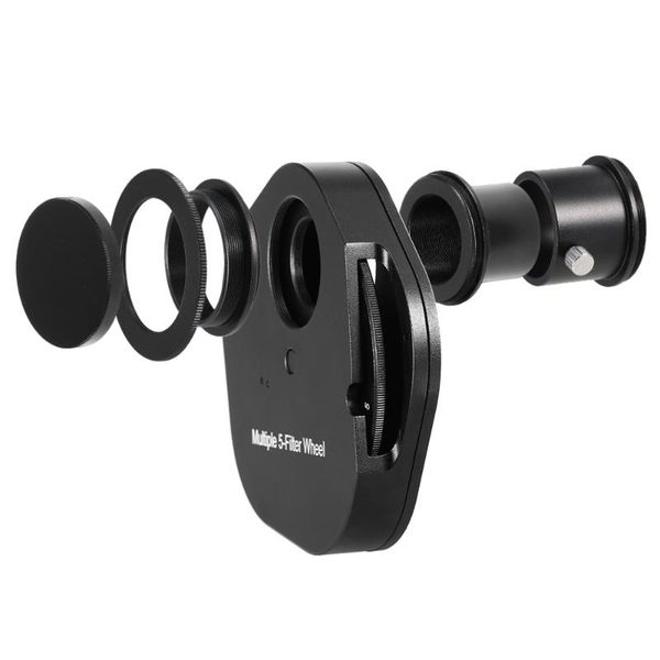 

telescope & binoculars 1.25inch / 2inch eyepiece filter wheel multiple 5-filter astronomy accessory outdoor camping hiking tools