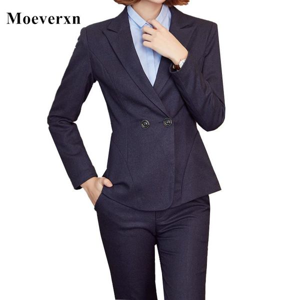 

women's suits & blazers womens classic slim 2 button notch blazer and pants suit set 2021 officer uniforms designs women business elega, White;black