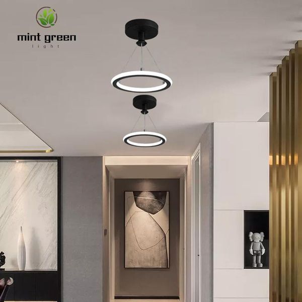 

wall lamp modern gold/black luxury led bedside bedroom stair corridor porch home pendant light