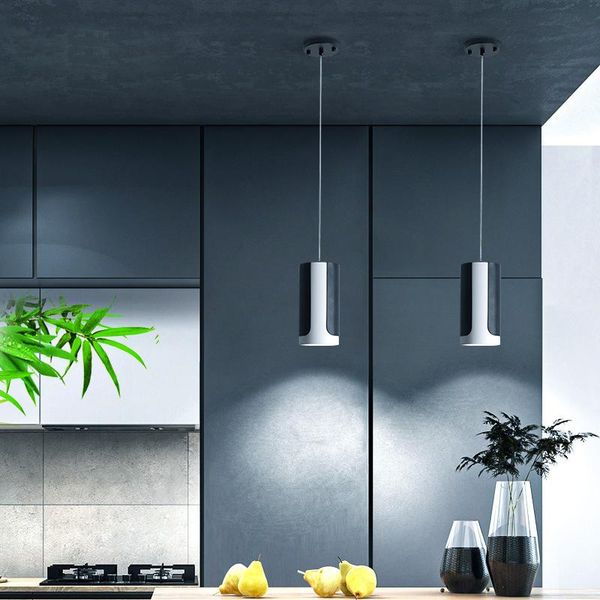 

pendant lamps modern minimalist bar chandelier creative restaurant front desk led lights personalized coffee shop wrought iron