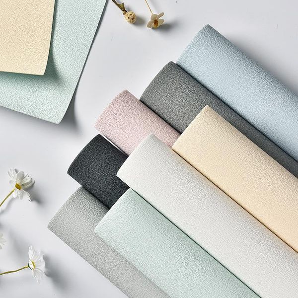 

wallpapers pure color wall paper self-adhesive bedroom living room kid's waterproof stick tv background decoration wallpaper