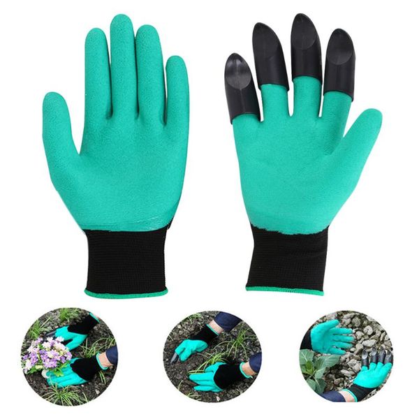 

disposable gloves garden plastic rubber gardening digging planting durable waterproof work glove outdoor