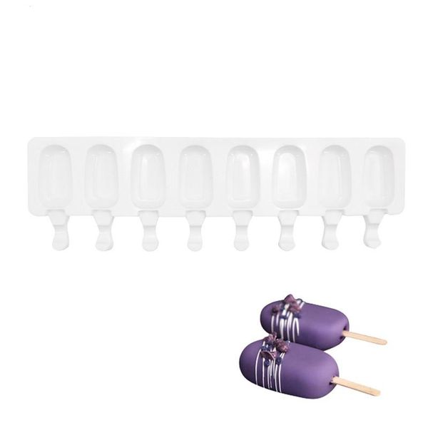 

cake tools 1pcs big silicone decorating baking 8 hole ice cream makers mold diy cube moulds dessert tray popsicle molds