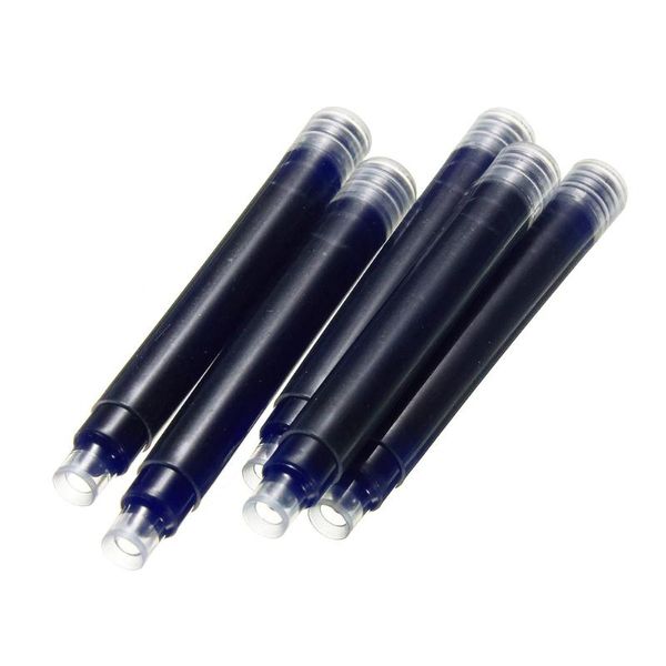 

black/blue disposable fountain pen standard ink refills rf, Black;red