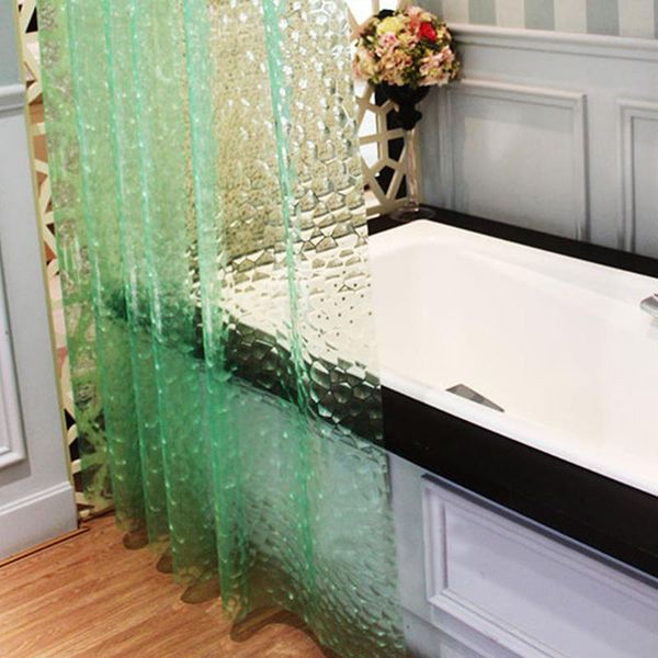 

shower curtains 1* curtain with 12pcs c shaped bath rings home bathroom supplies