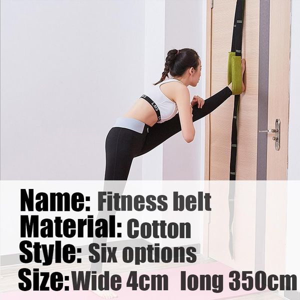 

resistance bands flexibility stretching leg stretcher strap for ballet cheer dance gymnastics trainer comfort design yoga stretch belt