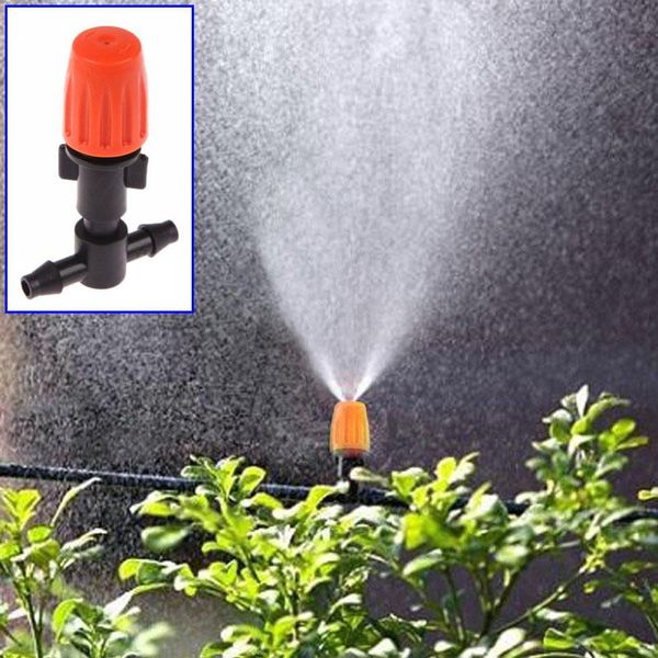 

watering equipments 25 sets automatic 360 adjustable misting nozzle irrigation dripper easy-to-install permanent system