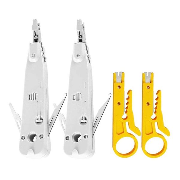 

professional punch down tool idc rj45 rj11 cat5e cat6 network telecom phone cable socket impact terminal insertion tools craft