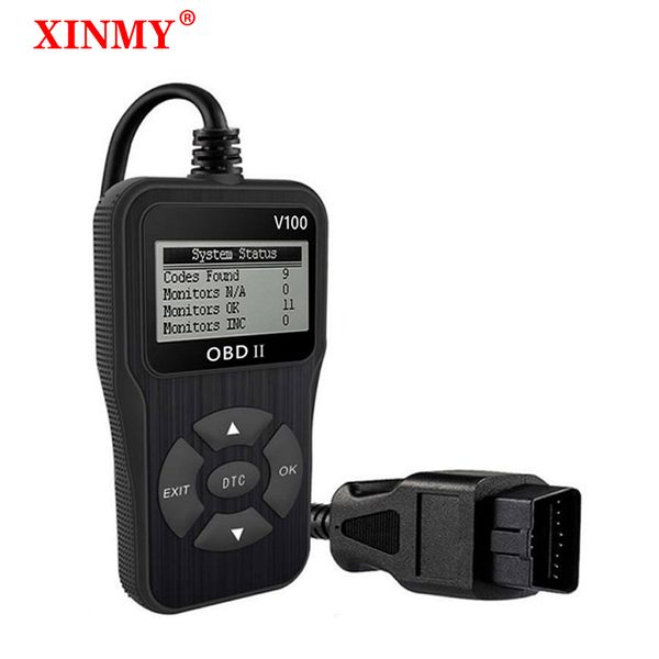 

obd2 auto scanner handheld multi-functional durable portable 6 language backlit car diagnostic tool code reader