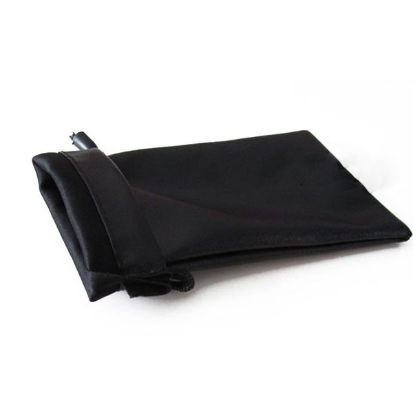 

waterproof drawstring 1/5/10pcs leather glasses bag pu 9*18cm black soft pouch hangable storage for eyeswear b1 bags