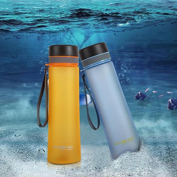 Bottiglie d'acqua Urijk 1L Grande capacità in plastica Spazio estivo Design Bollitore oversize da viaggio portatile per studenti a prova di perdite