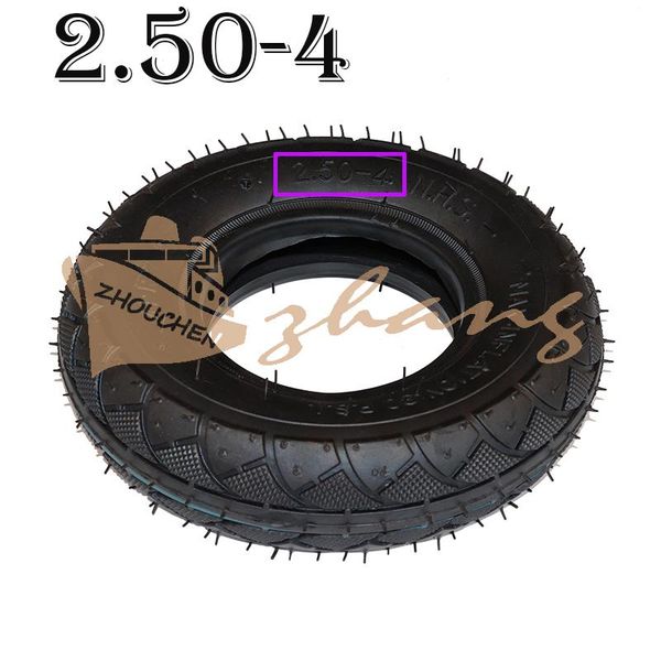 

motorcycle wheels & tires good quality 2.50-4 tire and inner tube 2.50-4" for hand truck/utility cart gas electric scooter bike motor