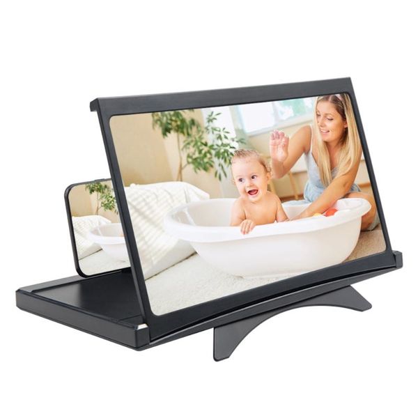 

curved phone screen set magnifier bracket portable display enlarged for convenient mobile sets cell mounts & holders