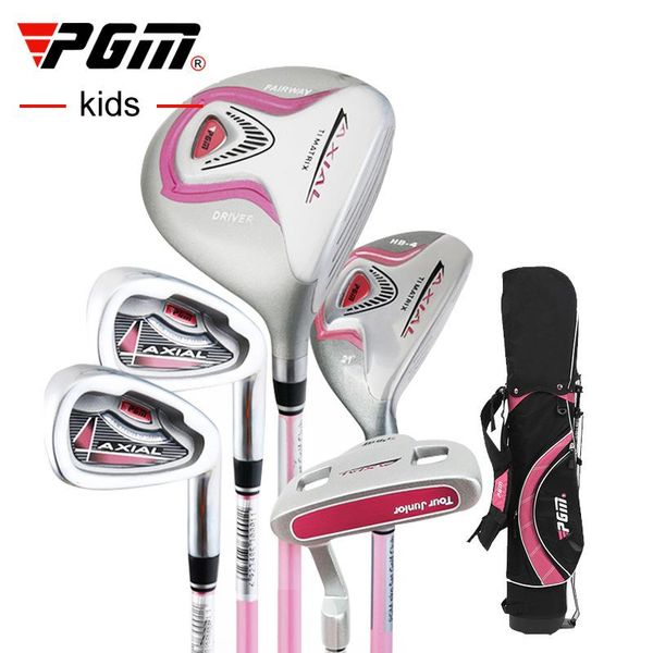 

3-12 years old kids golf club set children's boy girl beginner's training wood iron swing putter bag gift jrtg003 complete of club