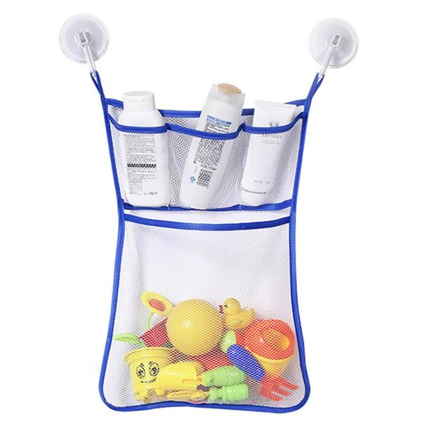 

drop fashion baby toy mesh bag bath bathtub doll organize storage boxes & bins