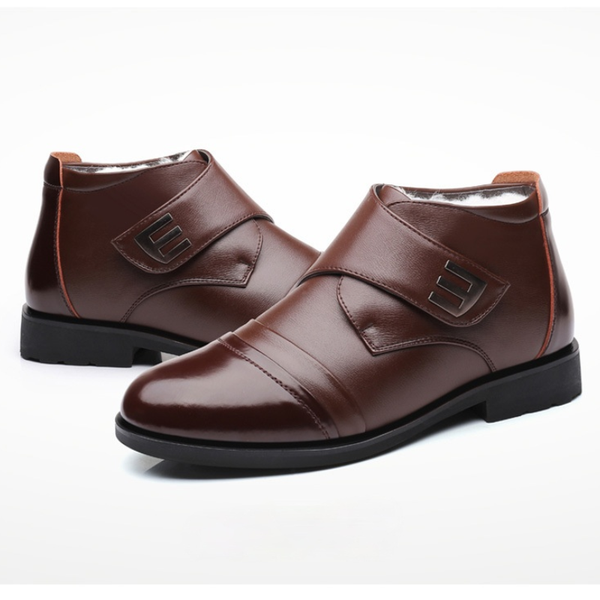 

winter men casual spring and autumn new bootswearable light business waterproof cotton shoes for men
