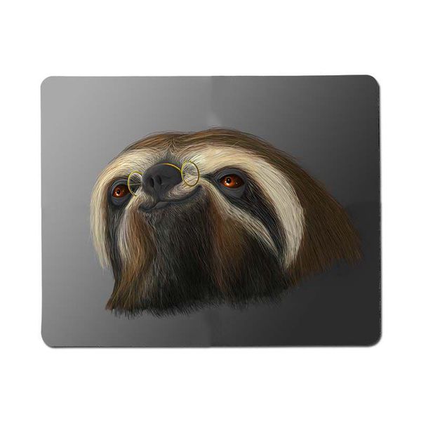 

mouse pads & wrist rests cute sloth gaming small social mousepad dota2 cs durable non-slip size pad