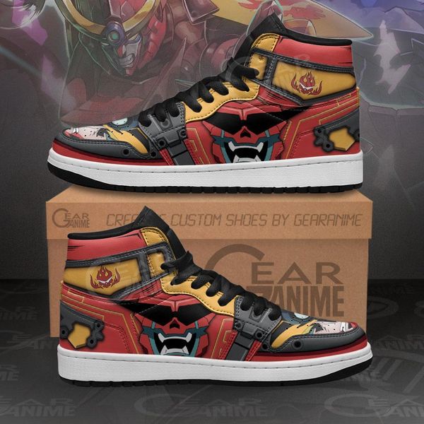 

gunmen robot sneakers gurren lagann custom anime shoes