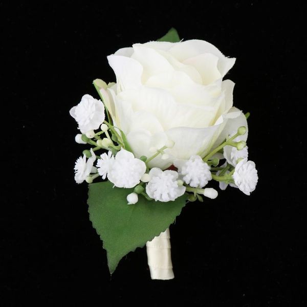 

elegant wedding pin boutonniere brooch for bride groom decorative flowers & wreaths