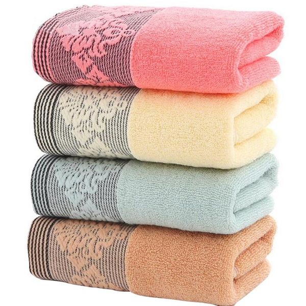 

towel urijk 4 colors thick high absorbent face 100% cotton solid bath beach for adults quick dry soft