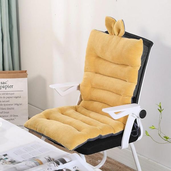 

cushion/decorative pillow 2021 thicken one-piece cushion office sedentary bumat comfort seat back cushions waist support chair backrest mat