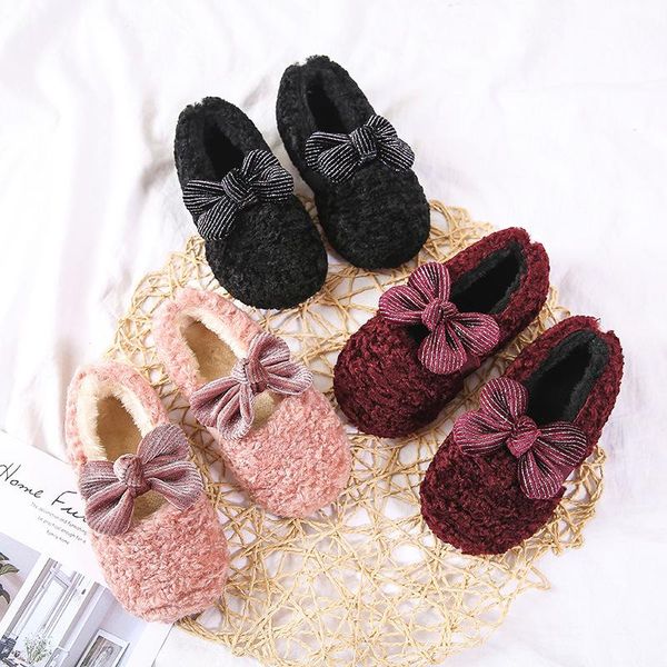 

sneakers 2021 winter baby shoes size 21-36 flats warm, Black;red