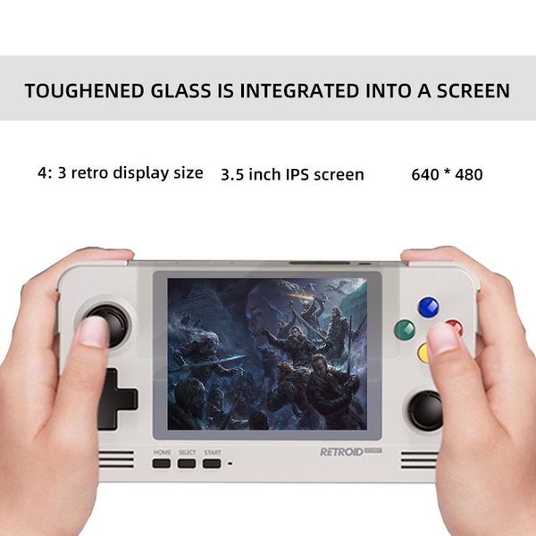 

portable game players retroid pocket 2 handheld console multiple emulators 3.5 inch display retro