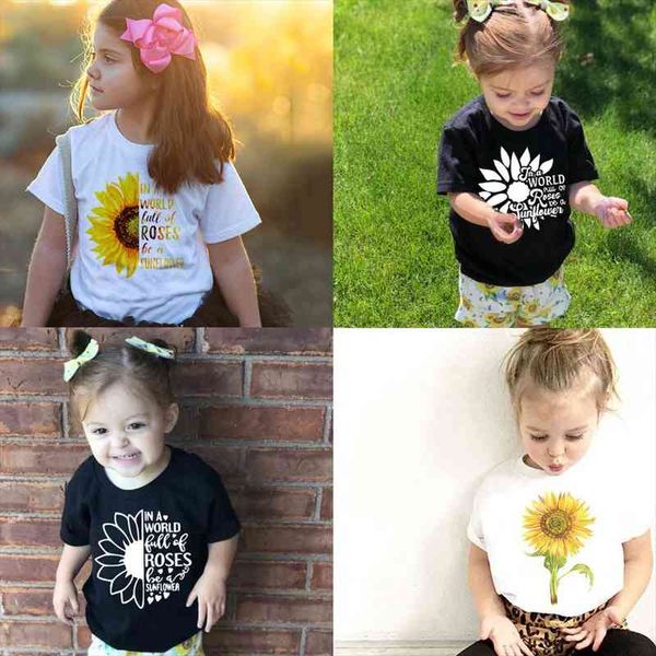 

sunflower toddler shirt kids t-shirt childrens tshirts for boys girls toddler t shirt baby casual shirts fashion tee, Blue