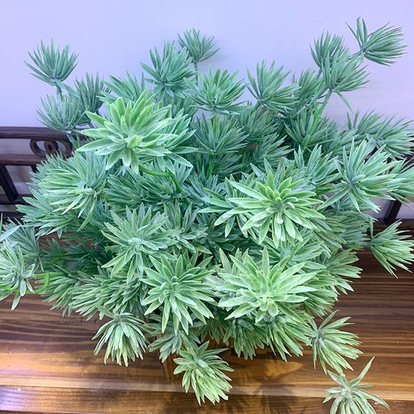 

decorative flowers & wreaths plastic flower artificial outdoor planting leaf fake family garden wedding decoration green window