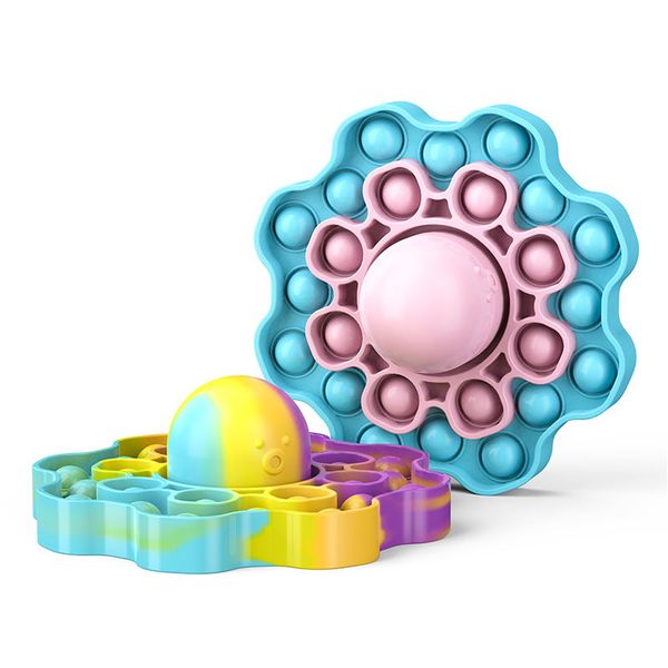 

2021 toy original pop fidget funny rainbow overturned ocs expression flip doll silicone decompression pendant toys 3 color