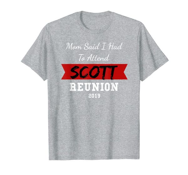 

scott family reunion shirt cruise t-shirt, White;black