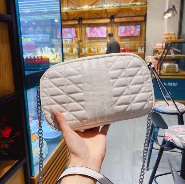 

fashion genuine leather soft men women's shoulder bags chest bag totes handbag cross body cosmetic bag cell phone earphone pocket walle