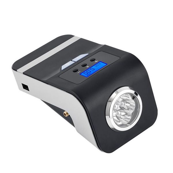 

inflatable pump 12v digital tire inflator portable car air compressor with 100psi large bright light flashing manometer
