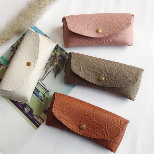 

other fashion accessories 1pc men women pu leather glasses case cover sunglasses holder box eyeglasses storage pouch bag, Silver