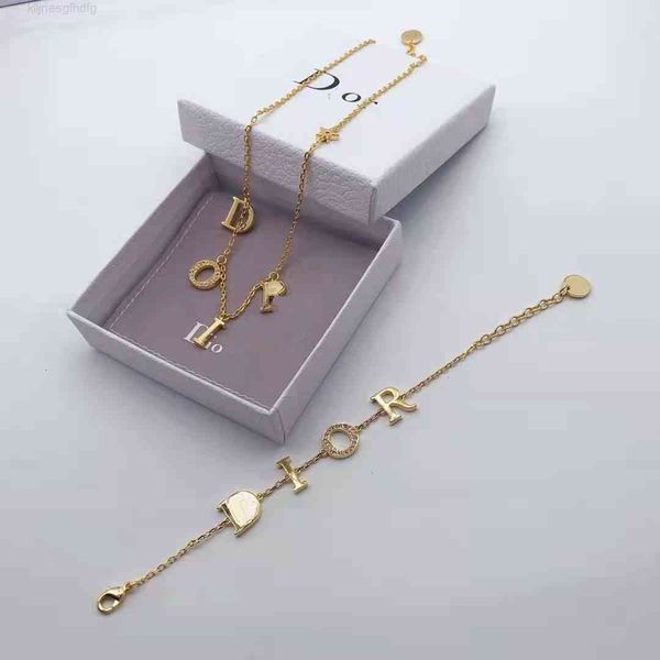 

christian/dio necklace d family cd letter and s, Red;brown