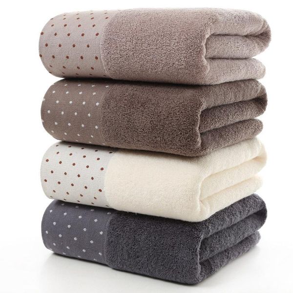 

towel size 70*140cm large cotton bath shower toalha de banho serviette bain