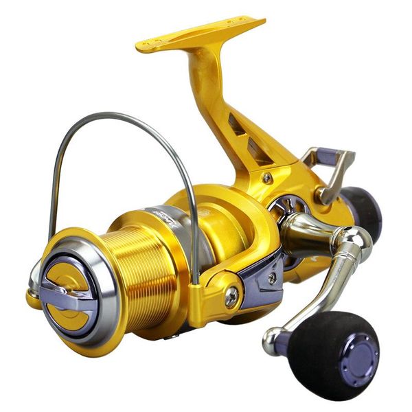 

km50/60 metal wire cup front and rear brakes fishing reel speed ratio: 5.2:1 sea wheel throwing gear baitcasting reels