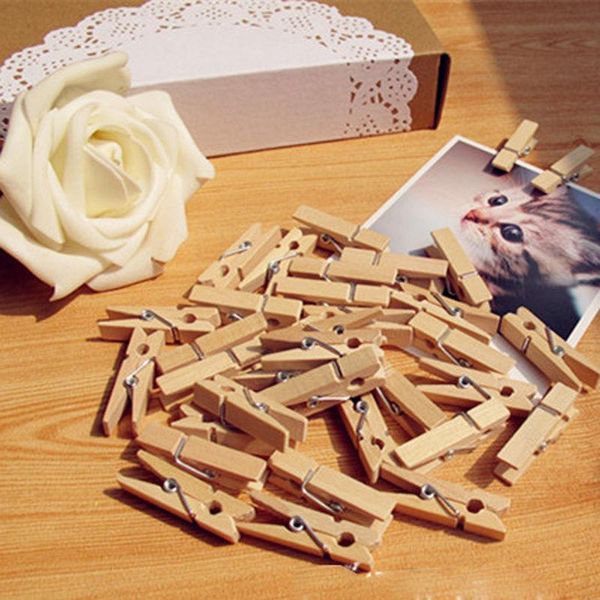 

clothing & wardrobe storage 200pcs cute painted wooden mini craft pegs cloth po hanging spring clips