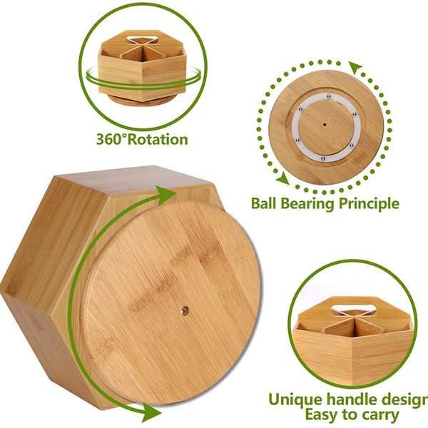 

bamboo artdeskstorages rack, 6 compartments, can hold more than 400 pencils, office supplies box storage boxs