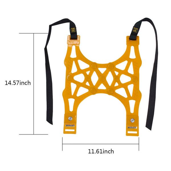 AUMOHALL 6PCS TPU Tyres Snow Chains Universal Anti-skid Chains for Car Truck Off Road206I