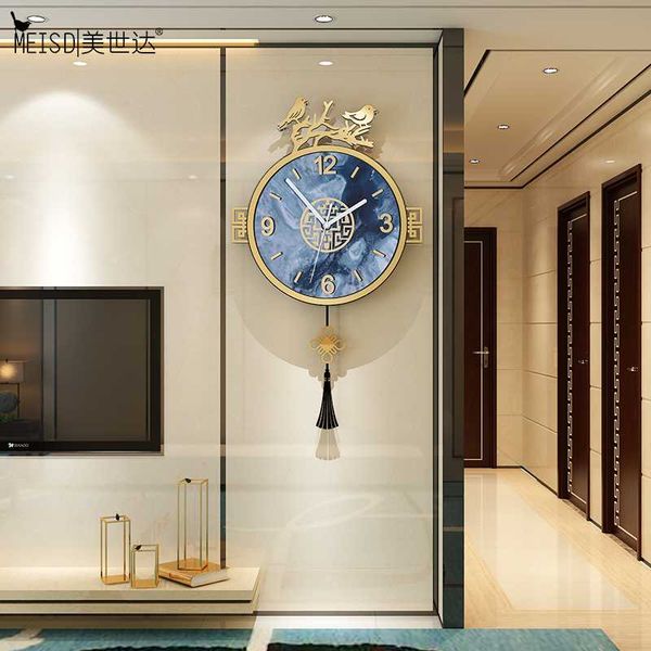 

wall clocks meisd traditional vintage clock large pendulum decor hanging quartz watch living room retro horloge
